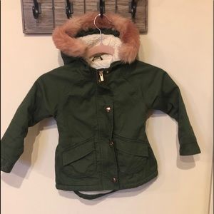 Girl’s winter coat